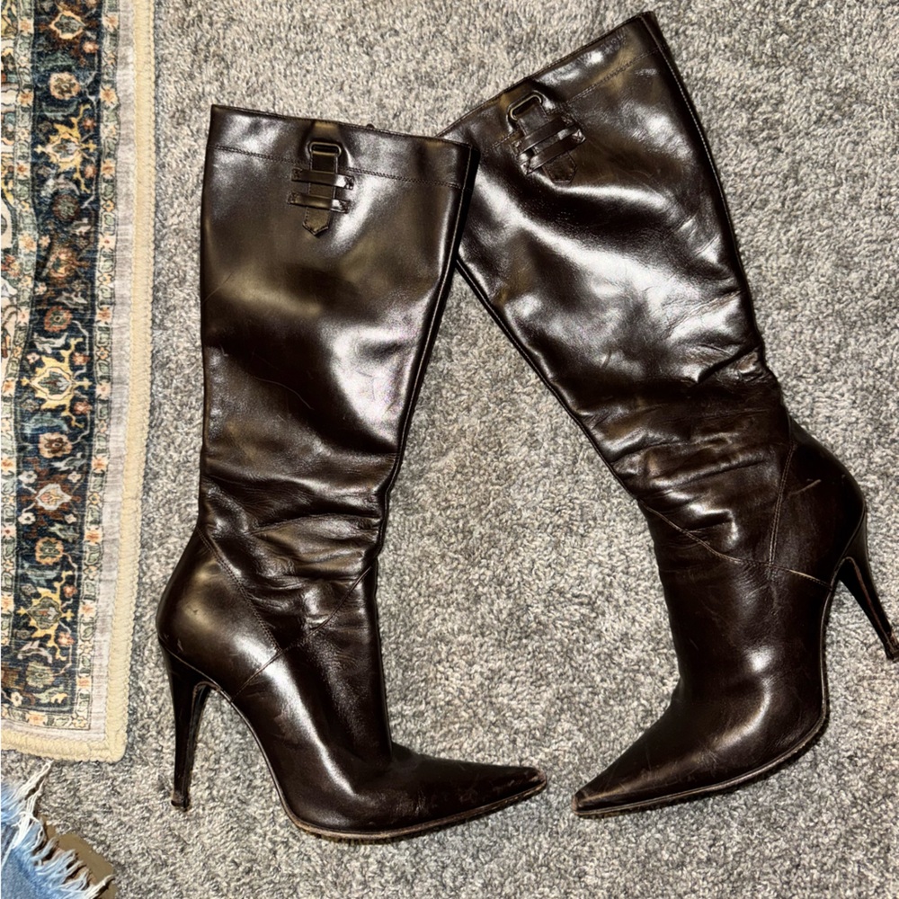 Vintage Y2K Charles David Italian Leather Boots